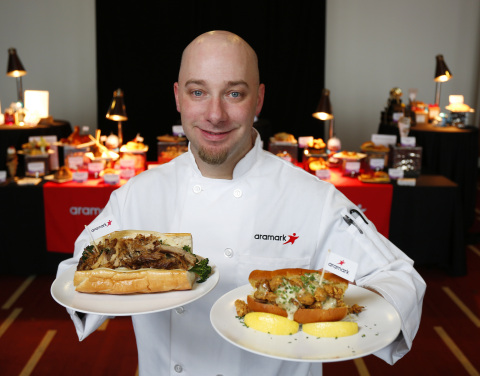 Aramark Senior Executive Chef at U.S. Bank Stadium, James Mehne, and his culinary team, have spent the past year curating the ultimate menu that will appeal to all fans in attendance for the big game. (Photo: Business Wire)