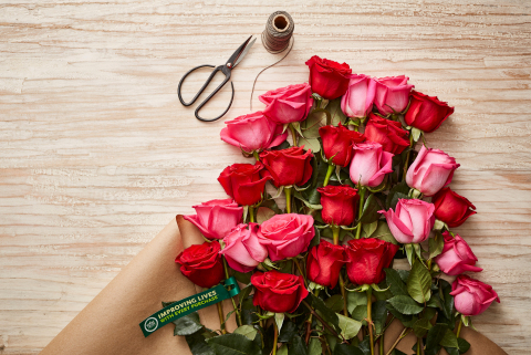 Whole Foods Market Whole Trade Certified Roses (Photo: Business Wire)