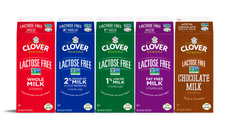Clover Sonoma First Non-GMO Lactose Free Milk (Photo: Business Wire)