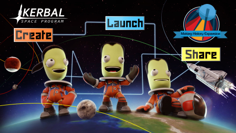 Private Division and Squad today announced that Kerbal Space Program: Making History Expansion will be available for PC on March 13, 2018. Kerbal Space Program: Making History Expansion adds a wealth of new and exciting content to the game, including a robust Mission Builder for players to create and share their own scenarios, a History Pack containing missions inspired by historical moments in space exploration, and more. (Photo: Business Wire)