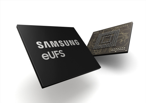 Samsung 256GB Automotive eUFS (embedded Universal Flash Storage) (Photo: Business Wire)