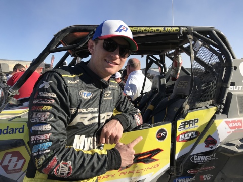 Polaris Factory Racing athlete Mitch Guthrie Jr. picks up first career King of the Hammers win, defeating his father and six-time event champion, Mitch Guthrie Sr. Credit: Polaris
