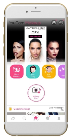 YouCam & Maybelline New York Announce Exclusive New York Fashion Week AR Beauty Experience (Photo: Business Wire)