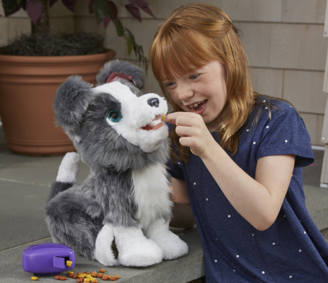 FURREAL RICKY, THE TRICK-LOVIN’ PUP Pet (HASBRO/ Ages 4 years & up/Approx. Retail Price: $129.99/Available: Fall 2018) (Photo: Business Wire)