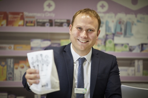 Nick Thayer, Pharmacist at Well Pharmacy (Photo: Business Wire)