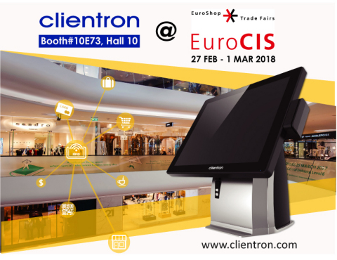 Clientron to present its POS innovation at EuroCIS 2018