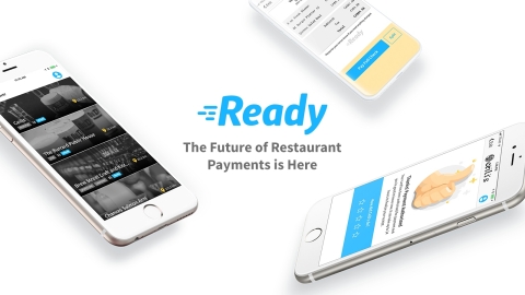Ready is set to showcase innovative self-pay technology for full-service restaurants at the Restaurants Canada show in Toronto Feb. 25-27.