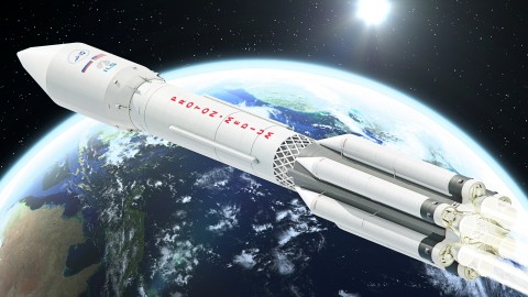 The Proton Medium launch vehicle is an optimized two-stage version of the heritage Proton Breeze M rocket. (Photo: Business Wire)