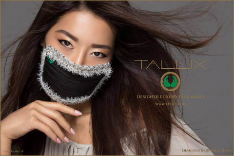 la Nueva Marca de Lujo Tallix Lanza Máscaras Faciales de Última Moda para Proteger Contra la Contaminación del Aire