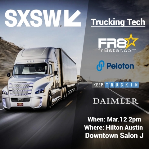 How Tech is Revolutionizing Trucking Panel Presentation at SXSW (Graphic: Business Wire)