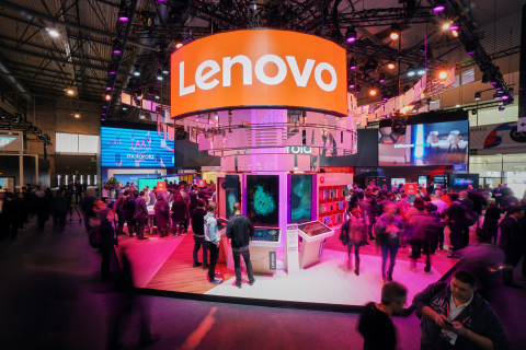 Lenovo™ Sees Intelligence Transforming Everything at MWC 2018, From Devices to Data Center (Photo: B ... 