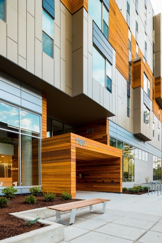 Uncommon Eugene (Eugene, Ore.): Uncommon Eugene, located just a half-mile from the University of Oregon, is a 380-bed student housing community developed by CA Ventures and completed in 2014. (Photo: Business Wire)