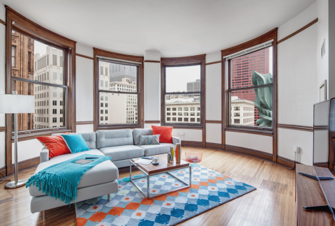 At ARC at Old Colony, opened in 2015, CA Ventures preserved the original charm of a 19th century Chicago office building and added contemporary design features and sought-after amenities. (Photo: Business Wire)