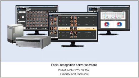 松下臉部辨識伺服器軟體WV-ASF950（圖片：美國商業資訊）