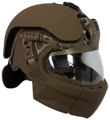 Popular Mechanics described the Integrated Head Protection System (IHPS) as "straight out of science fiction". (Photo: 3M)