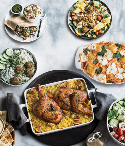 New Baked Falafel and New Mediterranean Family Dinners (Photo: Business Wire)