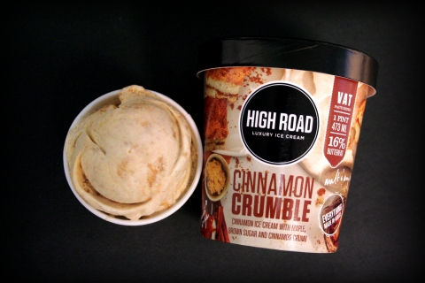 High Road Cinnamon Crumble Ice Cream (Photo: Business Wire)