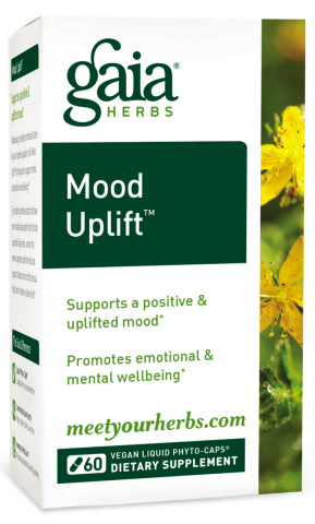 Mood Uplift combines herbal extracts to help the body cope with daily stress, nourish the nervous system, and support a positive mood. (Photo: Business Wire)