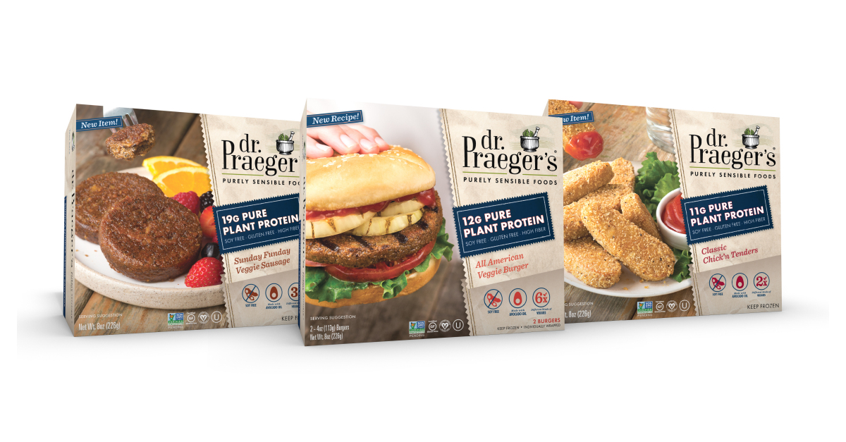 Dr. Praeger’s Sizzles with Innovation; Reinvents Meatless Alternatives