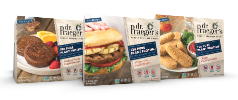 Dr. Praeger’s new Pure Plant Protein line debuts at Natural Products Expo West (booth #453). (Photo: Business Wire)