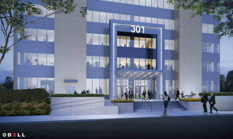 Exterior rendering of The Fallon Company's 301 South McDowell Street property in Charlotte, which will acquire the name 301 MIDTOWN, as well as a myriad of internal and external enhancements. (Photo: Business Wire)