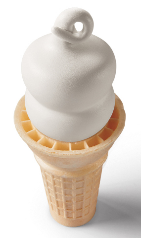 The famous cone with the iconic curl on top takes center stage on the first day of spring as the Dairy Queen® system offers up a celebratory sweet giveaway. (Photo: Business Wire)