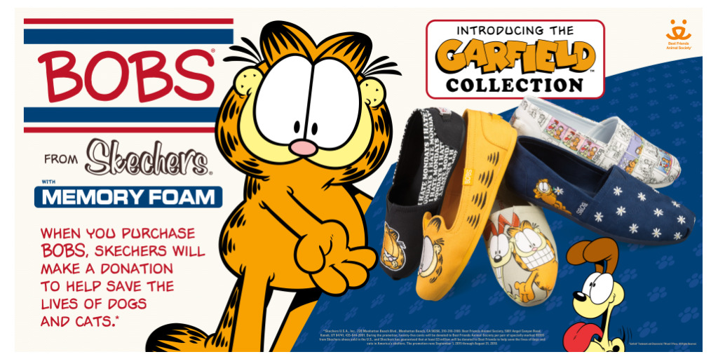 SKECHERS to Launch Garfield® Collection 