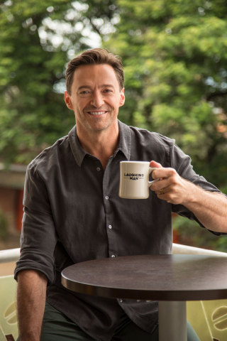 Laughing Man® Coffee and Hugh Jackman Inspire Consumers to 'Make Every Cup Count' in Support of Coffee Farming Communities (Photo: Business Wire)