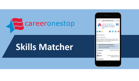 CareerOneStop Skills Matcher (Graphic: CareerOneStop)