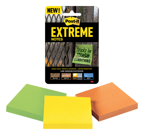 Post-it Extreme Notes (Photo: Business Wire)