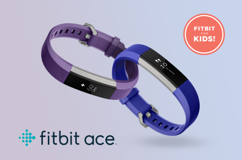 Fitbit introduces Fitbit Ace: an activity tracker that makes fitness fun for kids while inspiring the entire family to build healthy habits together and help fight decreasing levels of activity in children. (Photo: Business Wire)