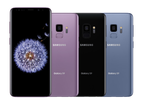 Designed for the way we communicate today, Samsung's new Galaxy S9 and Galaxy S9+ are available in the U.S. at wireless network providers, retailers and on Samsung.com. (Photo: Business Wire)