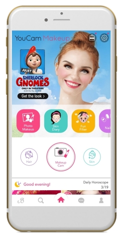 Perfect Corp. teams up on new animated movie SHERLOCK GNOMES with an exclusive augmented reality bea ... 