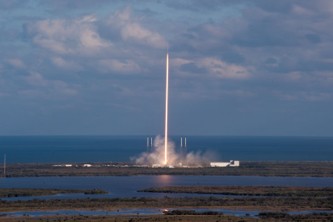 GovSat-1 launch. (Photo: SpaceX)