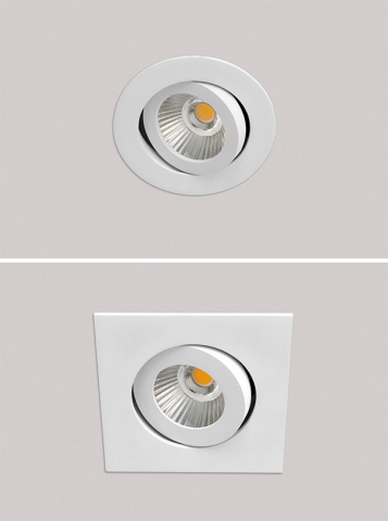 ESSENZIALED Mood-Round & Square spotlights with SunLike LEDs (Photo: Business Wire)