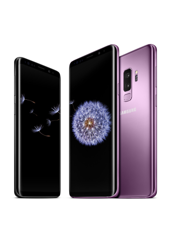 Designed for the way we communicate today, Samsung's new Galaxy S9 and Galaxy S9+ are available in the U.S. at wireless network providers, retailers and on Samsung.com. (Photo: Business Wire)