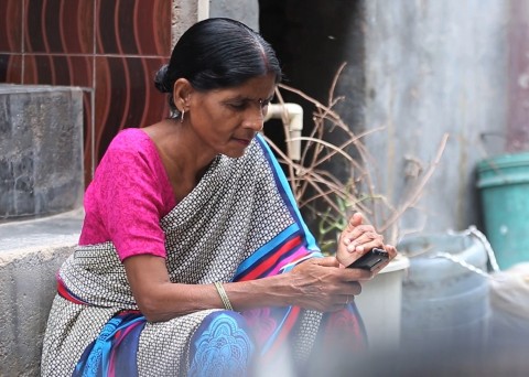 New apps from Accenture Labs and Grameen Foundation India use AI and AR technology to increase adoption of financial services. (Photo: Business Wire) 