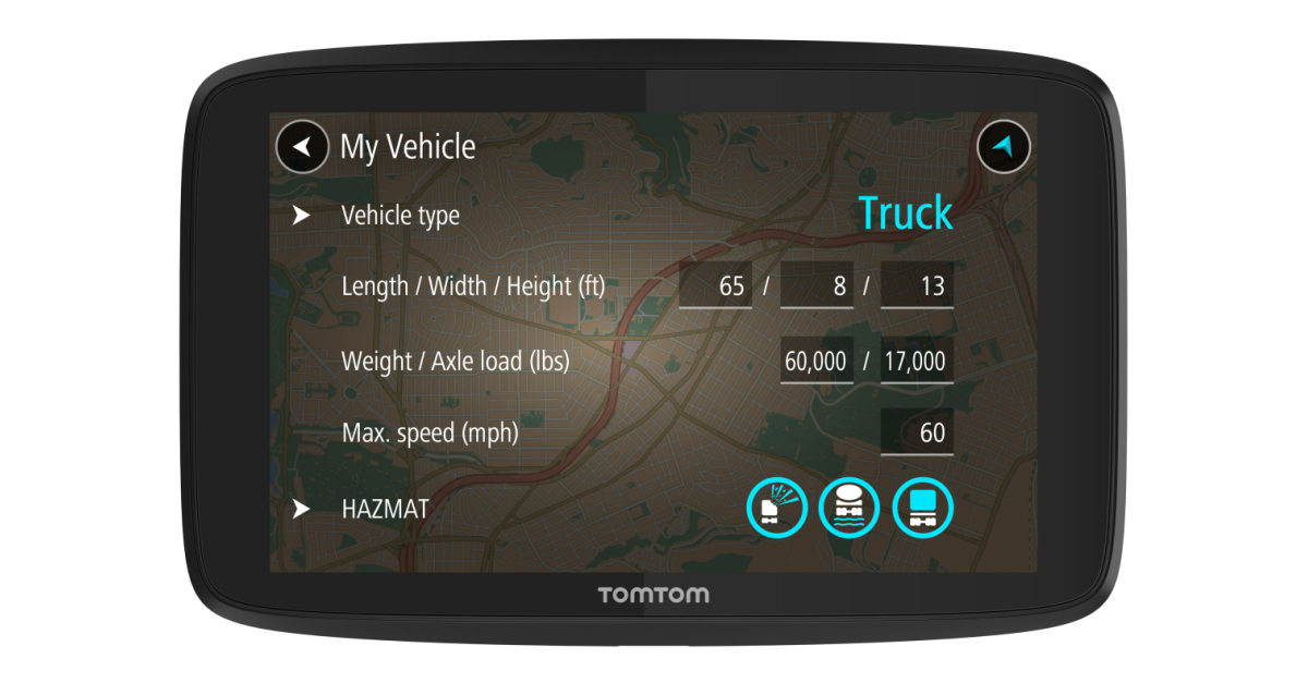TomTom Introduces New GPS Device for Truckers in North America