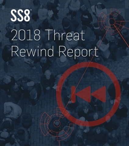 SS8's 2018 Threat Rewind Report (Graphic: Business Wire)