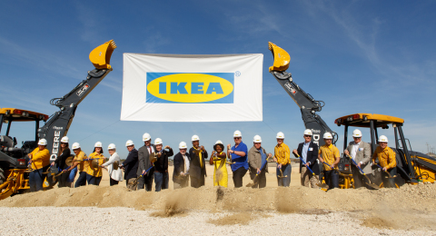 IKEA breaks ground on future store in Live Oak, TX opening spring 2019 (Photo: Business Wire)