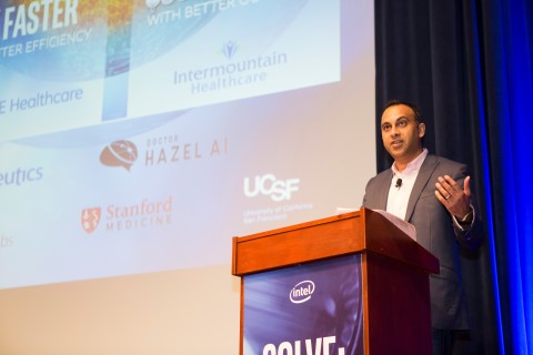 Navin Shenoy, executive vice president and general manager of the Data Center Group at Intel Corpora ... 