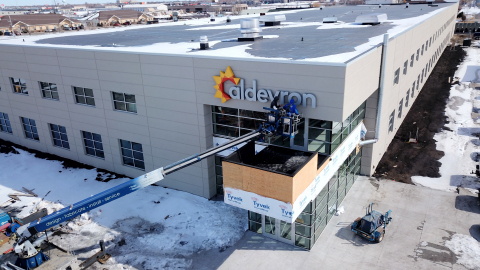 Aldevron has selected AES Clean Technology to design modular cleanrooms for Aldevron's $30 million, 70,000 square-foot manufacturing facility. (Photo: Aldevron)