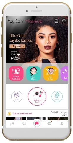 YouCam Makeup & Eylure Bring Influencer Lash Styles to Augmented Reality (Photo: Business Wire)