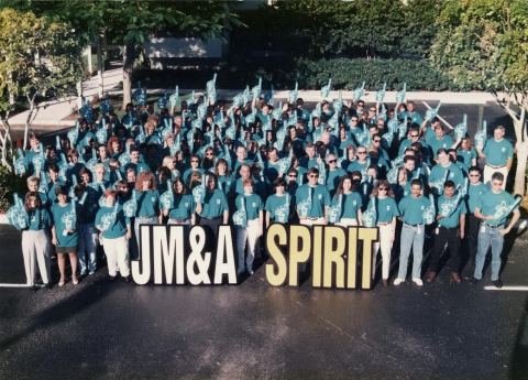 Associates at JM&A Group have celebrated many milestones and accomplishments over the years. In 2018, they celebrate 40 years of these successes. (Photo: Business Wire)