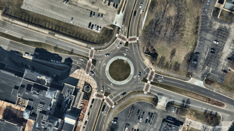 Carmel, Indiana, turned to Nearmap to provide high-quality aerial images that are frequently updated to integrate with its existing applications, including ArcMap and ArcGIS. (Photo: Business Wire)