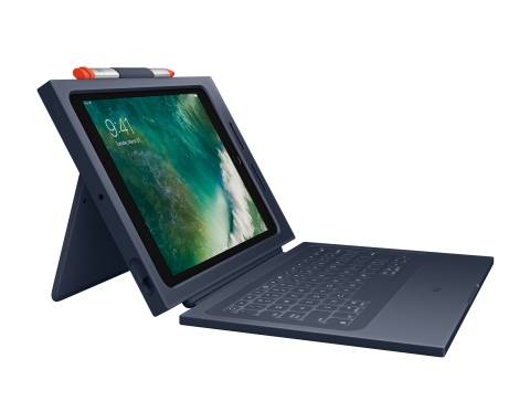 Logitech Crayon and Logitech Rugged Combo 2 for the new iPad (6th generation), unleash student creativity in the classroom (Photo: Business Wire)