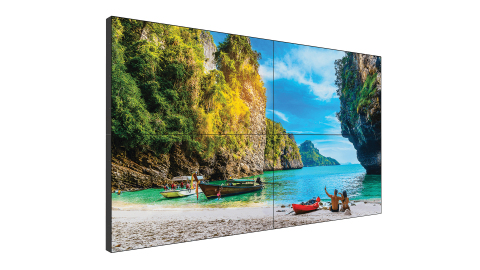 Leyard and Planar introduce the Planar VM Series - ultra-narrow bezel LCD video walls for seamless, high-impact video walls (Photo: Business Wire)