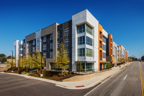 The Lofts at College Hill, a 194-bed purpose-built student housing property serving Mercer University in Macon, Georgia. (Photo: Business Wire)