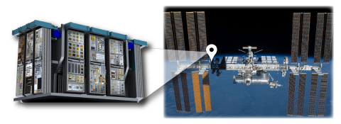 MISSE, Alpha Space's commercial science and testing facility, is en route to its permanent home on t ... 