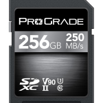 プログレード・デジタルがSDXC UHS-II V90メモリーカードを発表